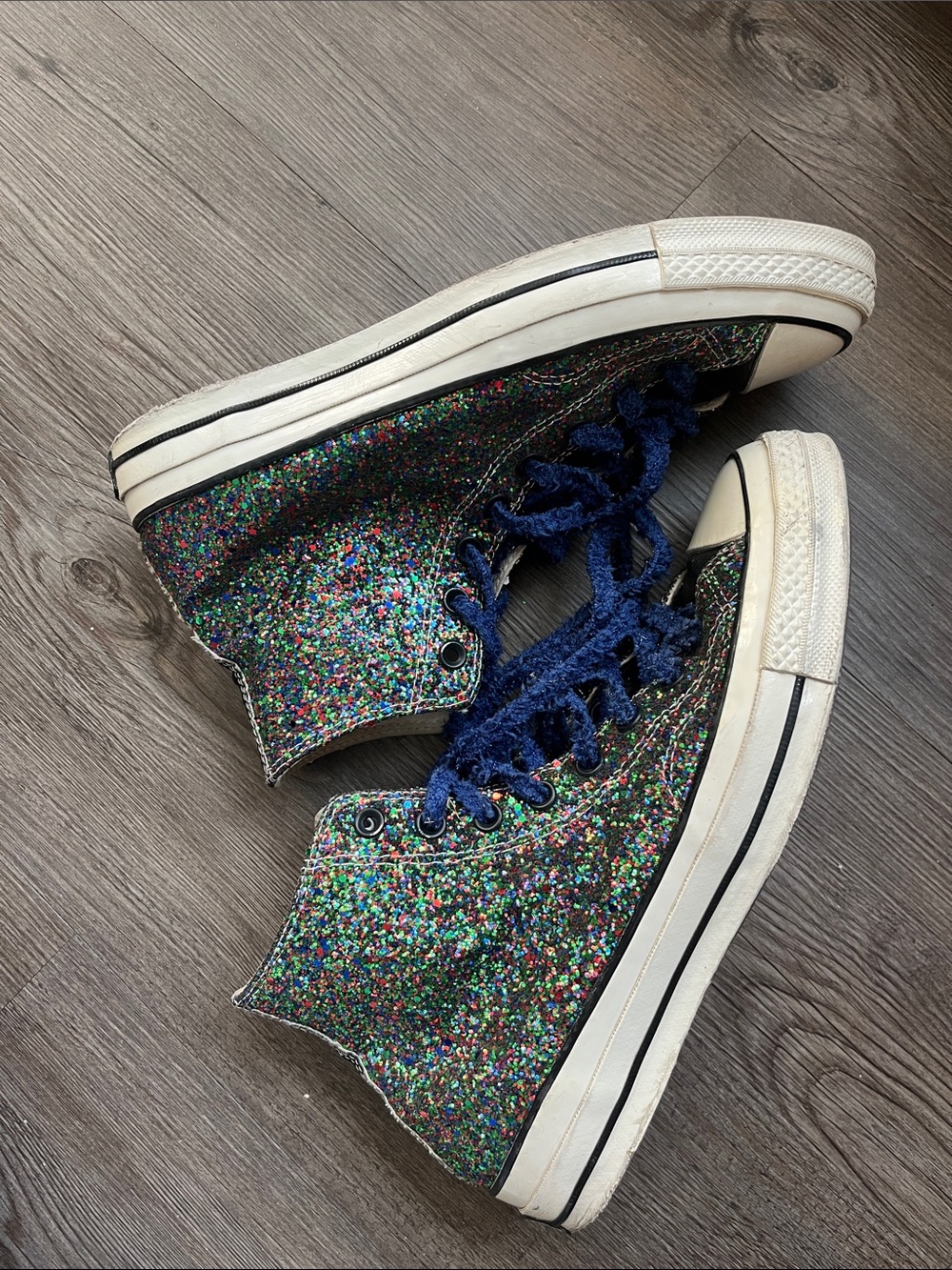 CONVERSE WANDERSON Unisex High-Top Glitter Multicolor - Picture 2 of 6